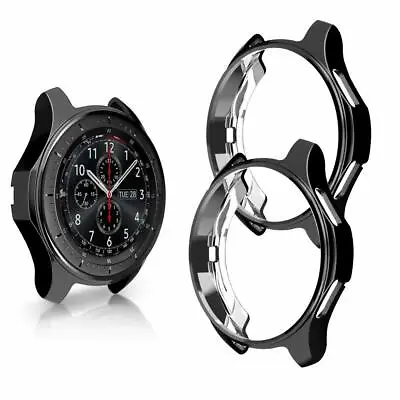 For Samsung Galaxy Watch 46mm / Gear S3 TPU Bumper Case Cover Screen Protector • $8.99