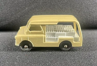 Vintage Moko Matchbox Lesney No. 29a Bedford Milk Float - Grey Metal Wheels • $15