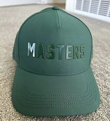 Masters Green Hat & Lettering Berckmans Place Logo SnapBack New 2024 Golf Snap • $102.50