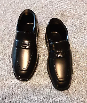 Tonner Black Semi-Gloss Vinyl Male Doll Shoes Fit 17  Matt O'Neill Male Doll • $30