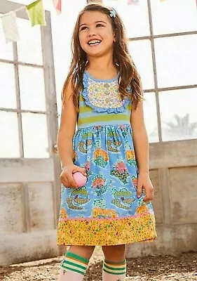 GIRLS MATILDA JANE Brilliant Daydream Home Sweet Home Dress SIZE 2 NWT • $26.95