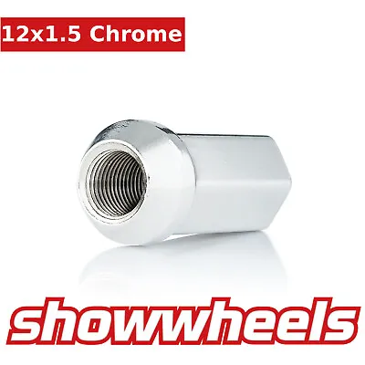 20 X SHOWWHEELS 12x1.5 Chrome Wheel Nuts OPEN END Holden VL VN VR VS Commodore • $29