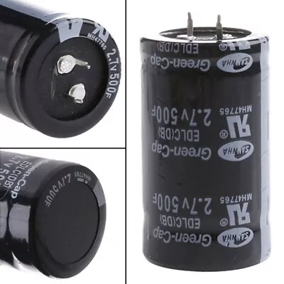 Enhance Your Car's Audio System With 2 7V 500F Automotive Super Farad Capacitor • £9.05