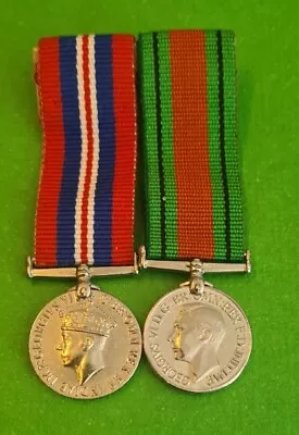 £15 • Buy 100% Miniature War And Defence Medals On Bar