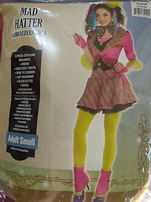 Mad Hatter Costume Halloween Fancy Dress • $14.99