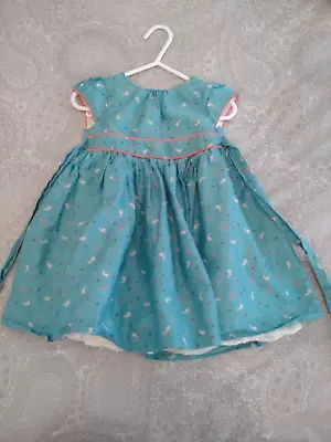 £0.99 • Buy John Lewis Baby Girls Dress Bunny Print 12-18 Months 
