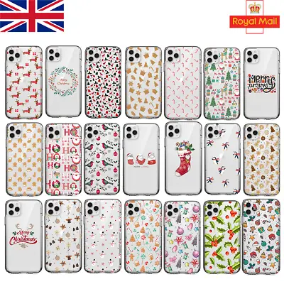 £4.98 • Buy Christmas Phone Case IPhone 11 XR 12 13 Pro Max 6 7 X Silicone Christmas Gift UK