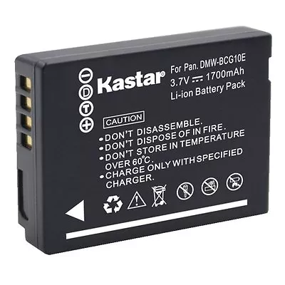 1x Kastar Battery For Panasonic Lumix DMW-BCG10 DMC-ZS19 DMC-ZS20 DMC-ZS25 • $9.69