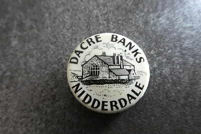 Dacre Banks Nidderdale Youth Hostel YHA Pin Badge Button (L16B) • £4.49