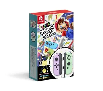 Super Mario Party 4-player Joy-Con Set (Pastel Purple/pastel Green) -Switch New • $278.99