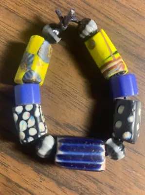 Antique Venetian - African Trade Beads -Millefiori Italian Glass Chevron • $15