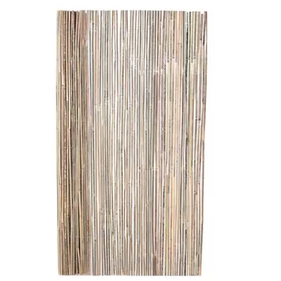 NEW Split Bamboo Fence Roll 6x16' Natural Tan Slats Screening Garden Patio Decor • $66.99