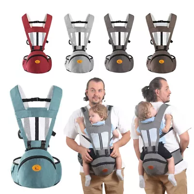 £6.60 • Buy Portable Front Carrying Baby Toddler Waist Hip Seat Wrap Carrier Sling Backpack