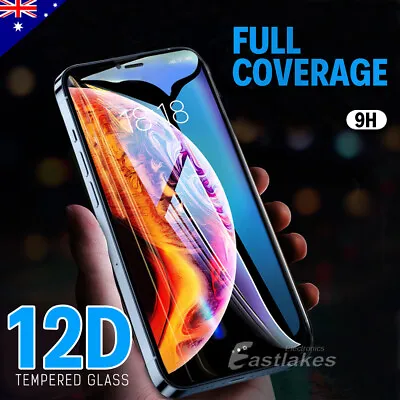 $6.95 • Buy For IPhone 14 13 12 11 Pro XS Max XR 8 Plus SE Tempered Glass Screen Protector