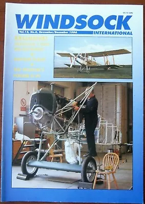 Windsock V.12 #6. Nov/Dec 1996 WW1 Aviation Modeling WW1 Airplanes • $7.99