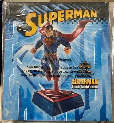 SUPERMAN Statue Comic Book Edition Nobel Collection DC 2015 • $179.99