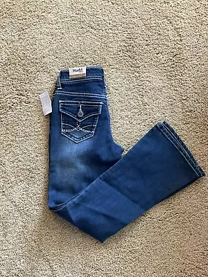 MUDD Girls 8 Skinny Boot Jeans Bootcut Size 8 • $15.99