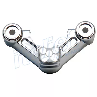 $73.09 • Buy Italjet Dragster 50/125/180cc Chrome Handlebar Cover Tell Tale Light Panel