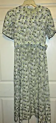 Tall Amish Mennonite 2 Piece Cape Dress Handmade 38 B/ 30 W Plain Clothing • $29.99