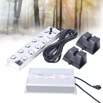 12 Head Ultrasonic Mist Maker Pond Fogger Machine For Hydroponics Landscape Sale • $98.81