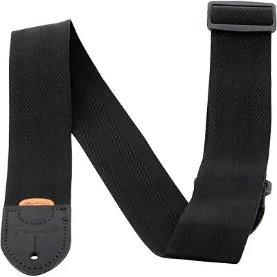 Martin Guitars 18A0103 Nylon Guitar Bass Strap With Leather Ends Black • $19.99