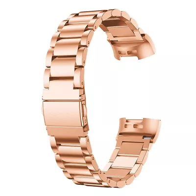 $16.99 • Buy Stainless Steel Charge3 Watch Band Metal Strap Bracelet Fits Fitbit Charge 5 4 3