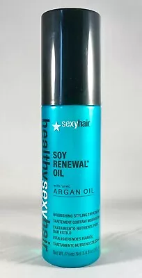 Healthy Sexy Hair Soy Renewal Oil Nourishing Styling Treatment 3.4 Oz • $39.95