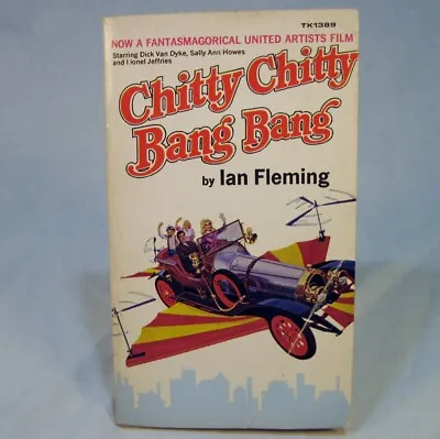 $10 • Buy CHITTY CHITTY BANG BANG Book Novel Ian Fleming 1964 Movie Tie-In