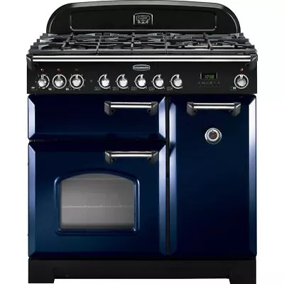 Rangemaster CDL90DFFRB/C Classic Deluxe 90cm Dual Fuel Range Cooker 5 Burners • £2405