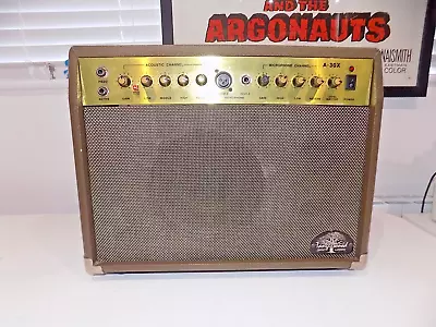Tanglewood A-30X Acoustic Microphone Guitar Amplifier Amp Brown FAULTY SPARES • £39.51