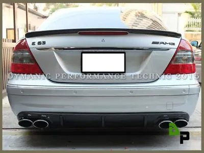 Carbon Fiber Rear Bumper Diffuser For 2006-2009 Mercedes-BENZ W211 E55AMG E63AMG • $300