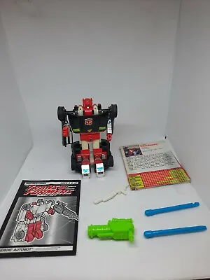 G2 Sideswipe 100% Complete 1993 Hasbro Transformers Vintage Action Figure  • $95
