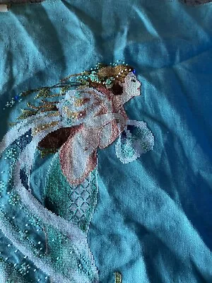 Mirabilia Completed Cross Stitch Angel • £21