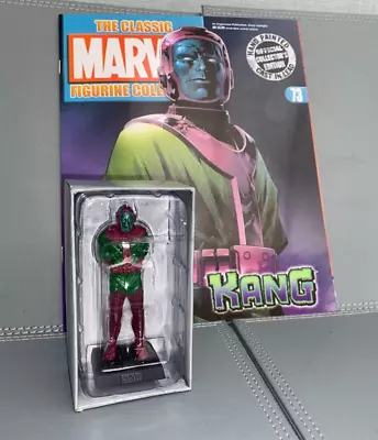 Eaglemoss Marvel Classic Collection Kang No 73 Display Figure And Mag • £7.99