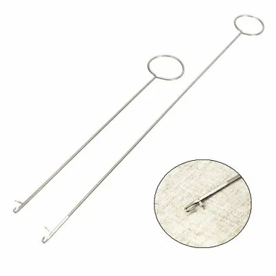 Steel Loop Turner With Latch Hook Pulling Short Tube Puller 177mm Or Long 265mm • £3.39