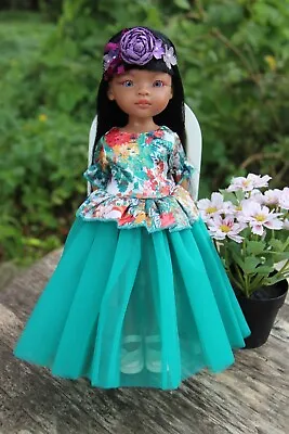 Dress For 13.5  Paola Reina~Wellie Wishers~Berjuan~Little Darling~Doll Clothes#3 • $25