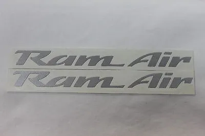 93-02 Trans Am WS6 Ram Air Hood Decals Pair Silver • $34.95