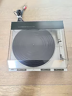 Denon DP-11F Direct Drive Quartz Lock Turntable Vinyl Record Player Grado GF 3 • $99