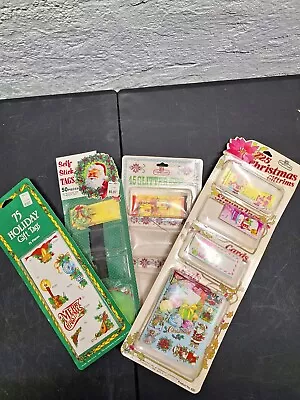 Vintage Christmas Gift Tags Lot 300+ - Cute • $20