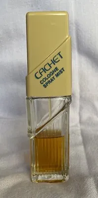 Vintage Cachet Cologne Spray Mist By Prince Matchabelli 1 Oz 40% Full • $11