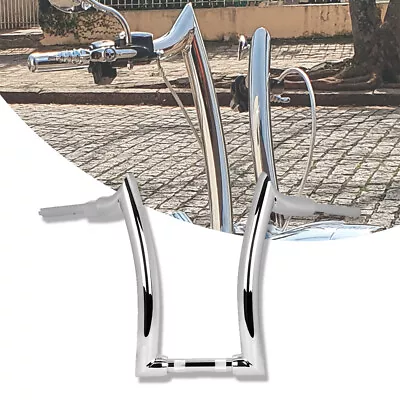 Motorcycle 16'' Rise 2  Ape Hanger Handlebar Fit For Harley V-Rod Muscle Chrome • $375.99