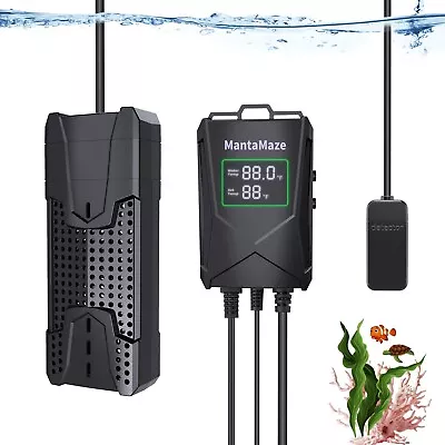 Aquarium Heater 300W/500W/800W/1000W Submersible Fish Tank Heater With Intel... • $70.36