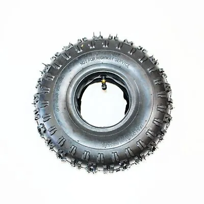2PLY 3.50 / 4.10 - 4 4  Inch Tyre Tire + Tube 47cc 49cc Mini Quad Dirt Bike ATV • $26.60