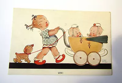 Us! - Old Mabel Lucie Attwell / Humorous / Child Postcard • £1.25