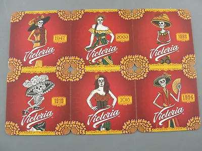 Lot 100 Victoria Beer Limited Edition Set 🍺 Day Of The Dead Dotd Coaster 4  New • $39.90