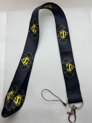 $6 • Buy Superman Batman Yellow Lanyard