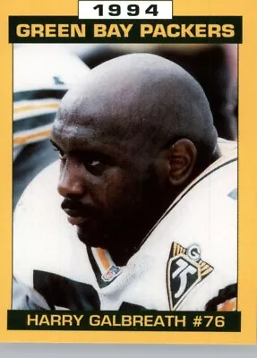 1994 Green Bay Packers Police -   #12 Harry Galbreath • $1.99