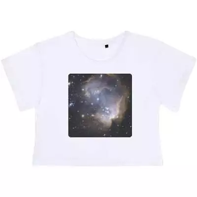 'Galaxy' Women's Cotton Crop Tops (CO011726) • £11.99