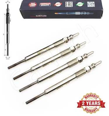 £16.28 • Buy 4x HEATER GLOW PLUGS FOR VAUXHALL OPEL MERIVA COMBO LANCIA YPSILON MUSA 1826357