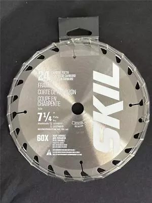 ^ SKIL Circular Saw Blades 24 Carbide Teeth Framing 7-1/4  60x More Durable NEW • $11.99